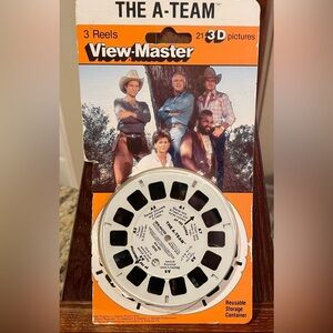 Vintage View-Master Reel with A-Team Theme vintage Mr T
